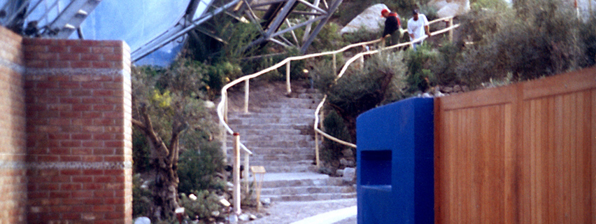 Eden Project Biodome Handrail